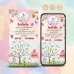 Convite Digital Jardim Encantado Gratis 29 aniversário jardim encantado