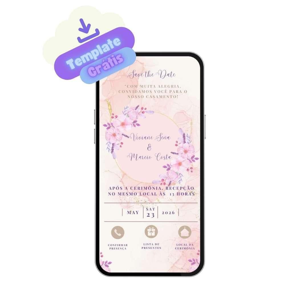 convite de casamento virtual interativo
