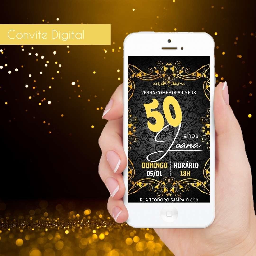 festa de 50 anos modelos incríveis