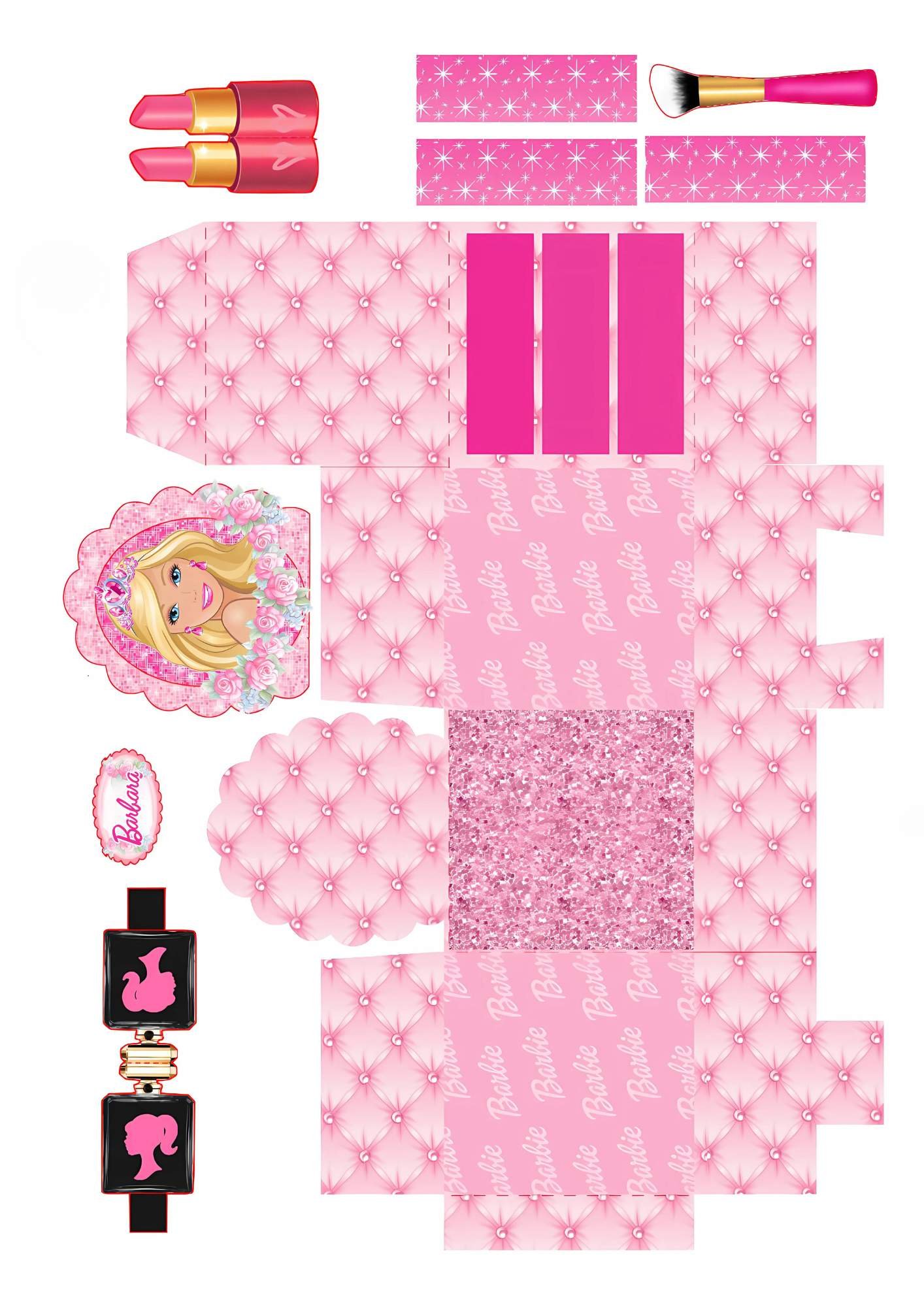 Penteadeira Personalizável da Barbie grátis