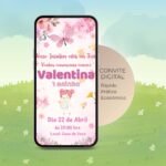 Convite de Aniversário Digital Jardim Encantado 28 Convite Digital Jardim Encantado