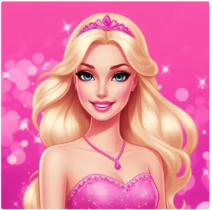 Topo de Bolo da Barbie Gratis - Edite Online