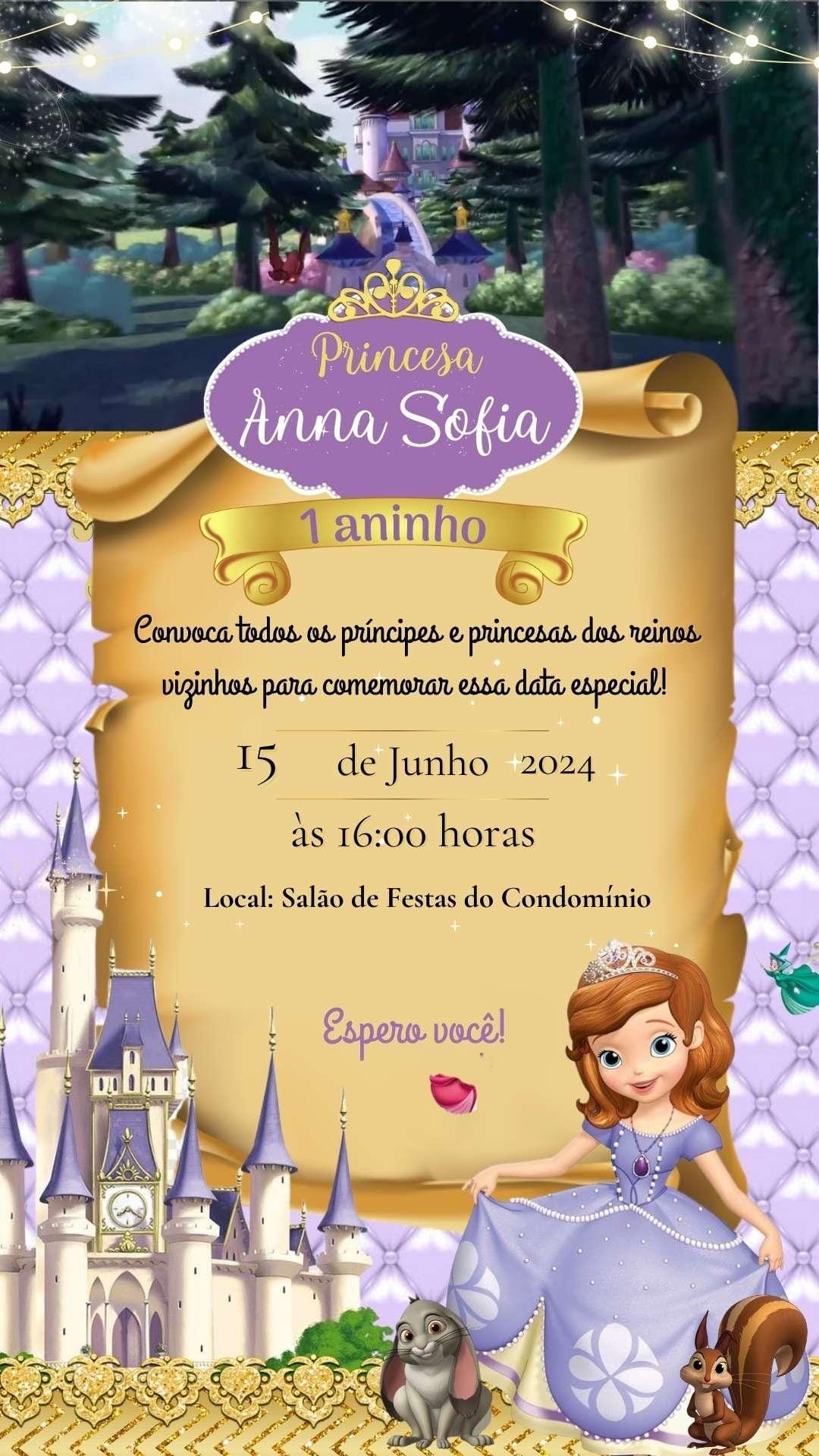 aniversario princesa sofia

