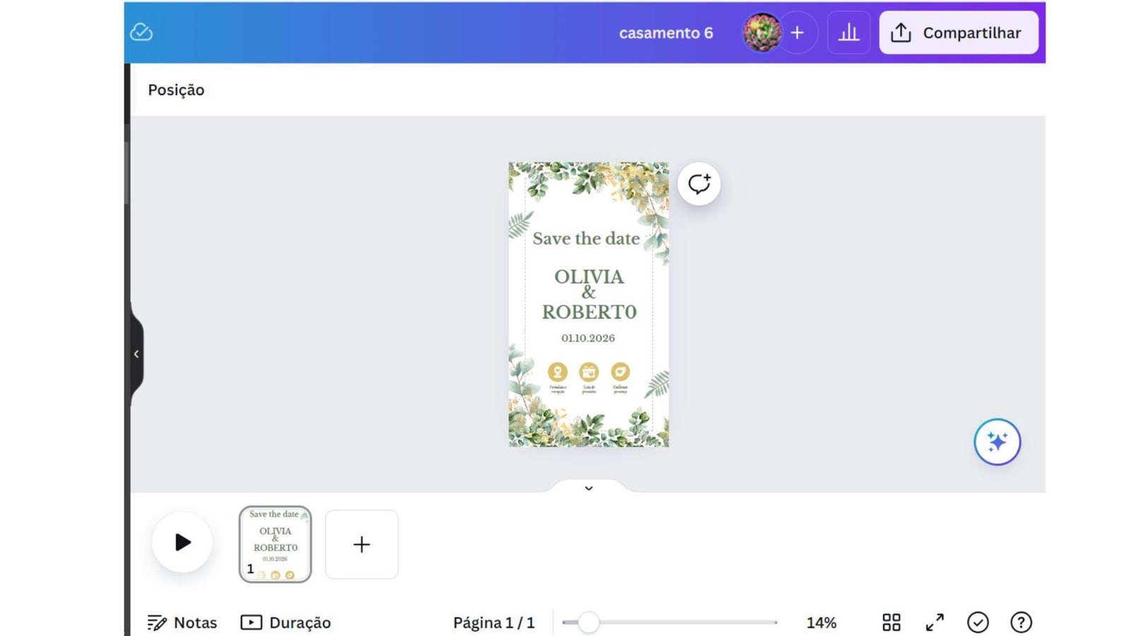 convite de casamento interativo 