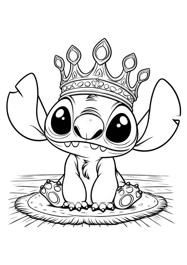 desenho para colorir lilo e stitch