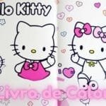 desenhos da hello kitty para colorir
