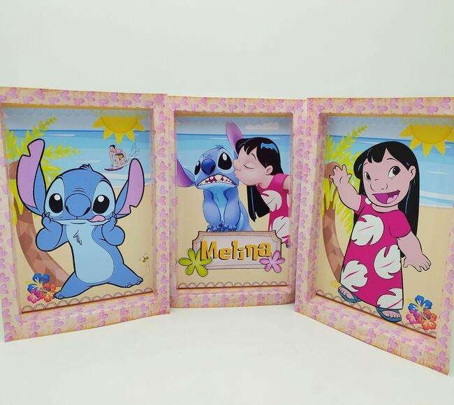 aniversário do stitch e angel 