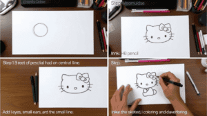 como desenhar a hellokit
