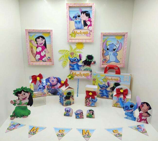 kit festa Lilo e Stitch