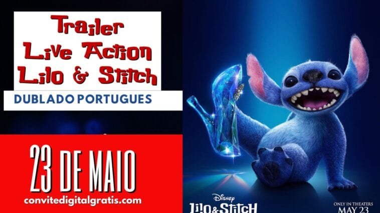 Trailer de Lilo & Stitch Live-Action 2025: Pôsteres Grátis e Cenas Exclusivas! 4 Trailer Live Action Lilo Stitch Portugues Br