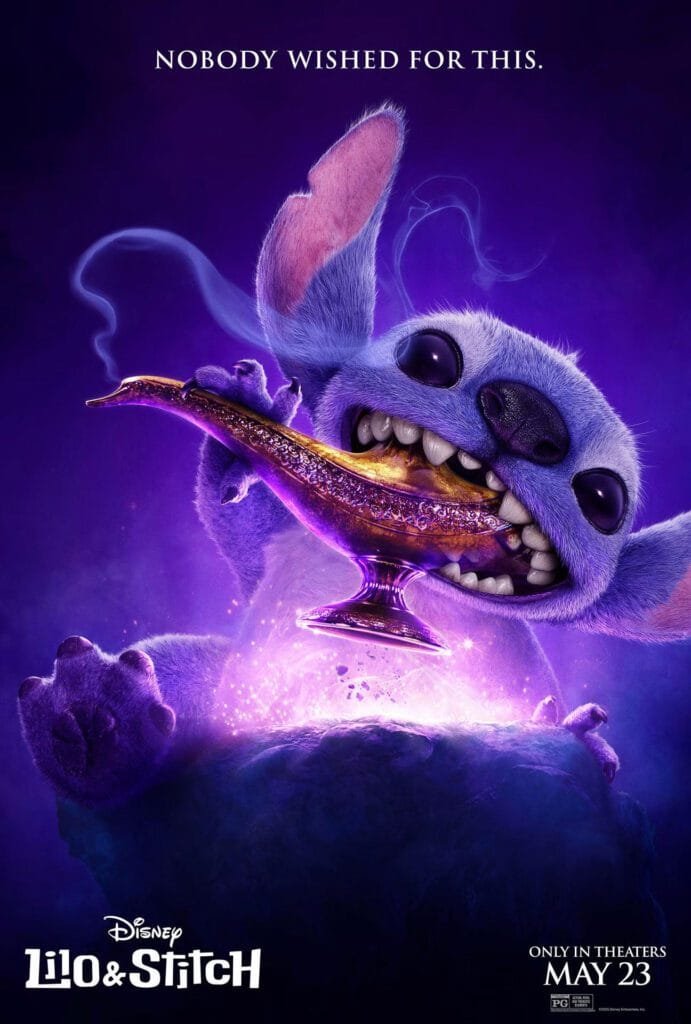 Lilo & Stitch Clássicos Disney: Pôsteres Engraçados e Recursos Grátis para Fãs! 8 Disney Lilo & Stitch filme poster aladdin