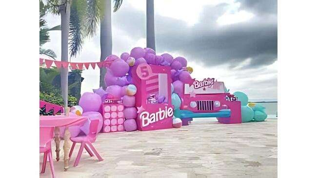  Bolo de Aniversário da Barbie Sereia