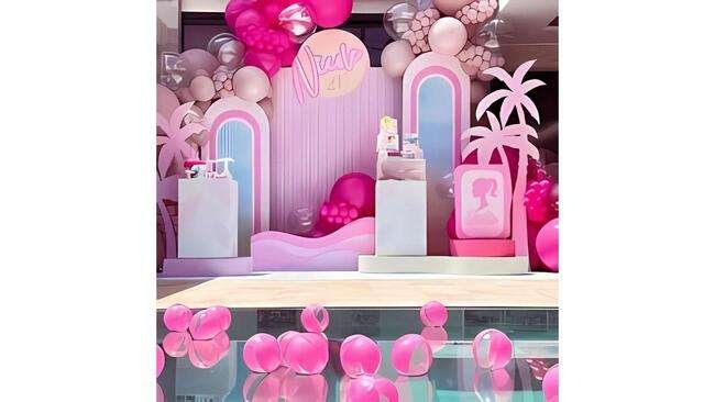 Convite de Aniversário da Barbie