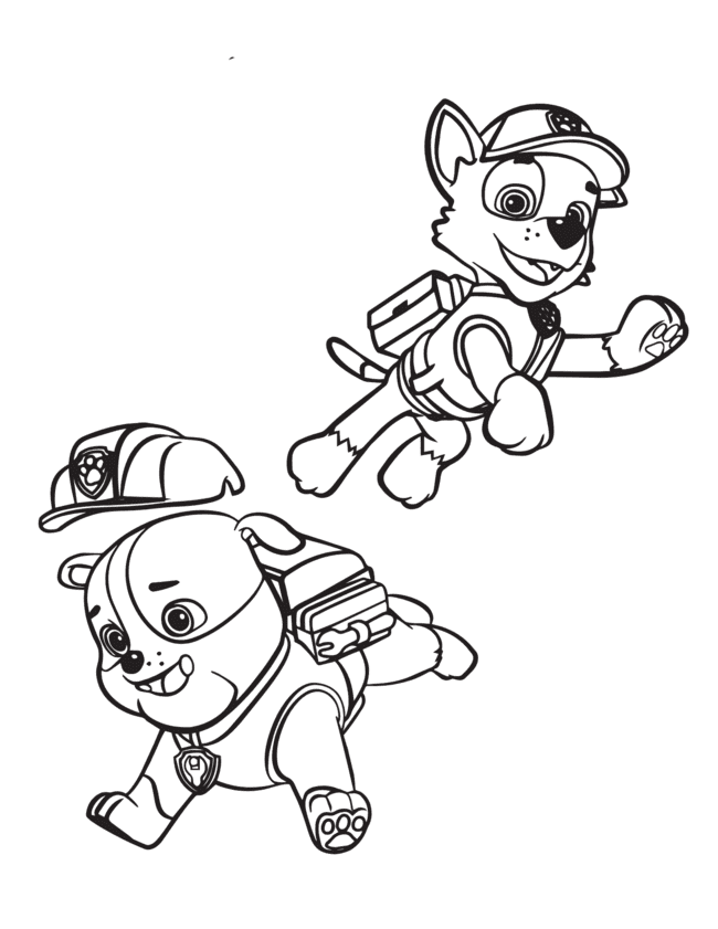 desenho para colorir patrulha canina pdf