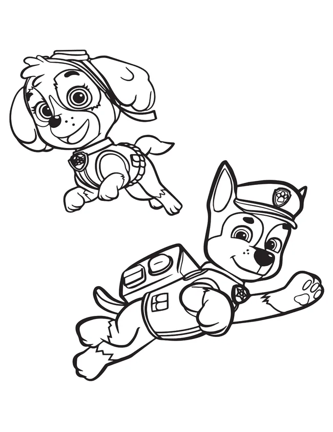 Patrulha Canina Para Colorir | 30 Desenhos Grátis 34 desenhos para colorir da Patrulha Canina disponíveis gratuitamente