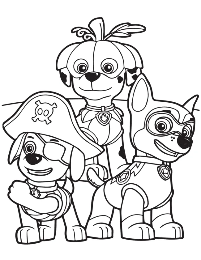 Patrulha Canina Para Colorir | 30 Desenhos Grátis 39 desenhos para colorir patrulha canina