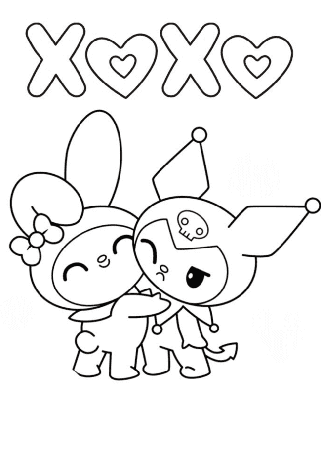 kuromi e my melody