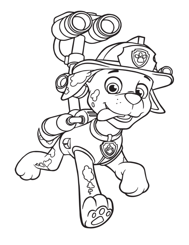 patrulha canina para colorir e imprimir