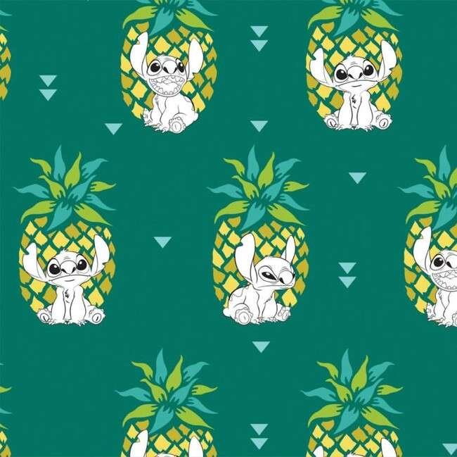 sTITCH FUNDO VERDE HAVAIANO PNG