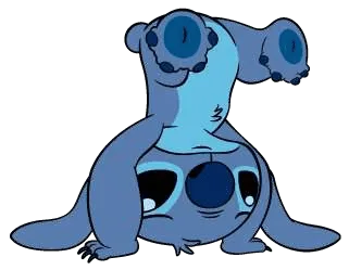 90+ Stitch PNG Grátis: Coleção Exclusiva Download Imediato! 303 Stitch de cabeça para baixo PNG