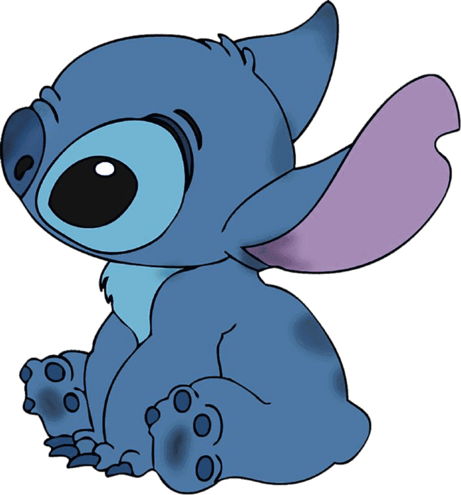 90+ Stitch PNG Grátis: Coleção Exclusiva Download Imediato! 278 Stitch pensativo olhando para o lado direito PNG
