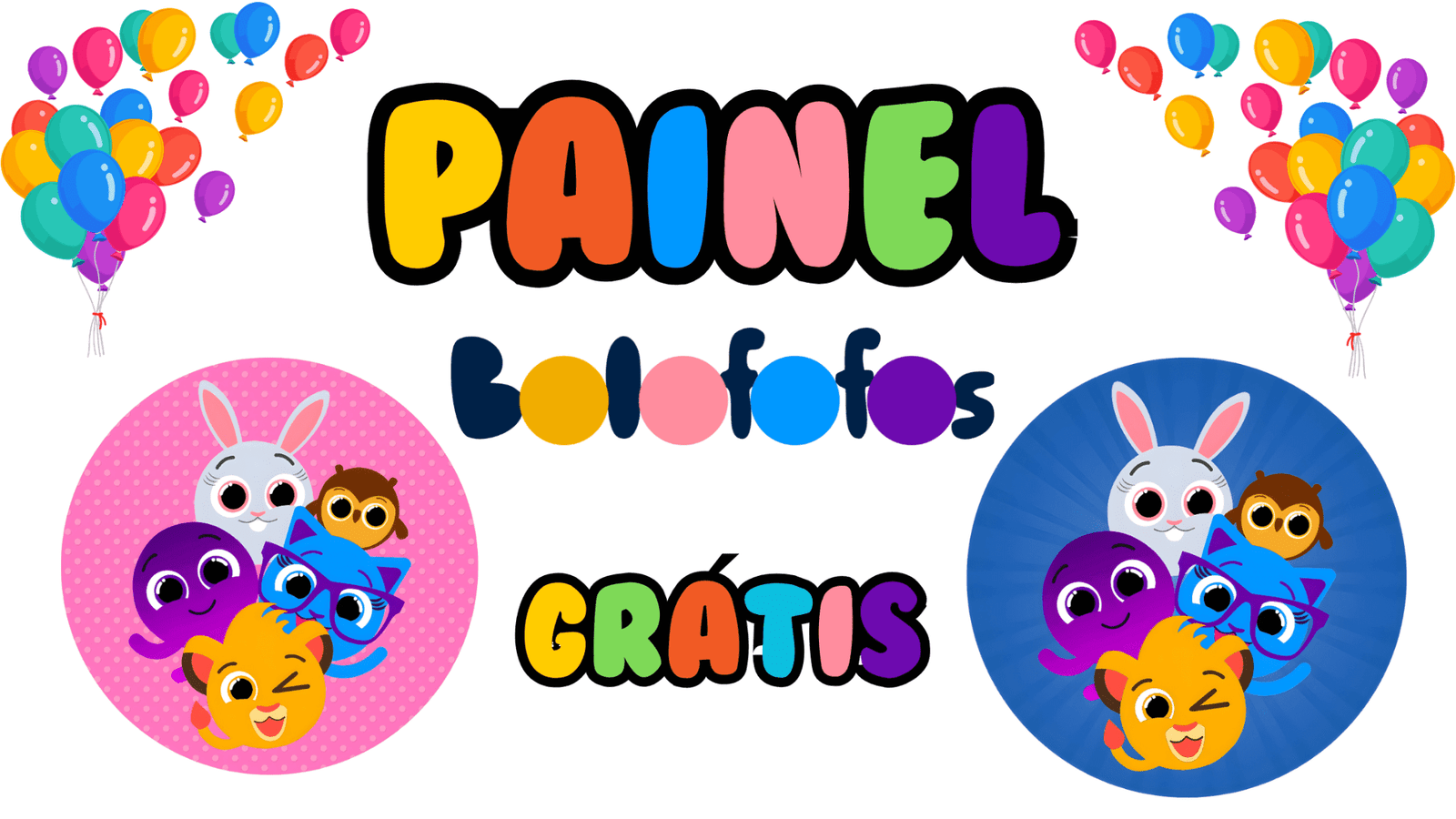 bolofofos aniversário png bolofofos aniversario png painel bolofofos painel bolofofos para imprimir painel bolofofo 