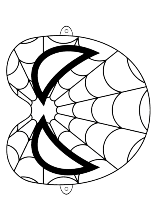 desenhos para colorir e imprimir do homem aranha