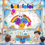 Kit Festa Bolofofos Grátis e Ideias Incríveis para festa 60 kits para festa infantil