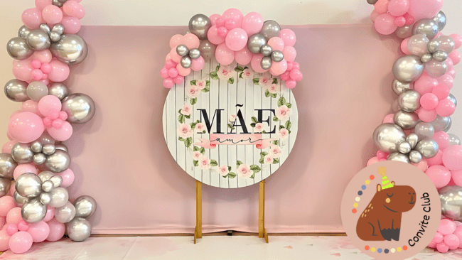 Painel Dia das Mães com Frases Inspiradoras