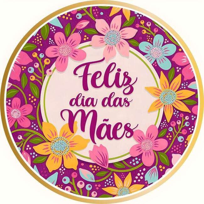 Painel Dia das Mães em Tons Pastéis