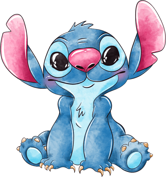 Stitch fofinho para colorir e imprimir: atividade perfeita para crianças. 