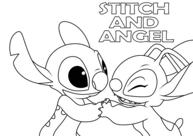 Stitch fofo para imprimir: decore seu ambiente com esse alienígena encantador.