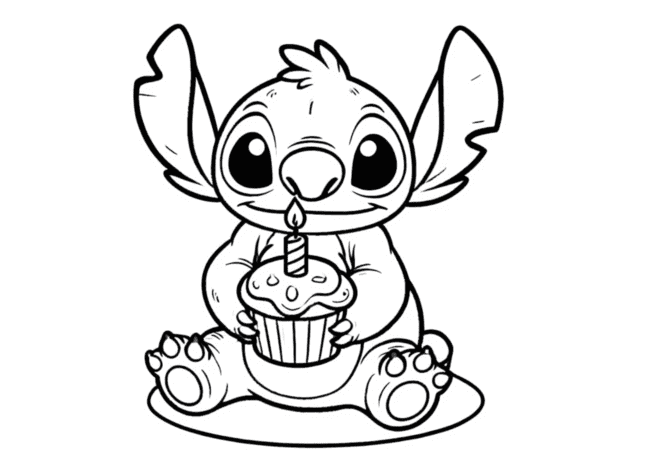 tag personalizada do Stitch para imprimir: ideal para presentear com carinho.