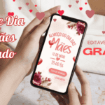 Modelo de Convite Dia das Mães Animado 3 Modelos Grátis 43 Convite Dia das Mães Animado