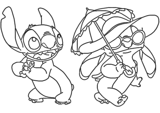 Topo de bolo Lilo e Stitch para imprimir: uma decoração única para festas especiais.