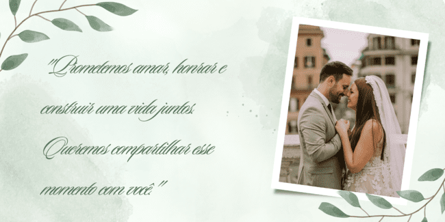 Frases Para Colocar Em Convite de Casamento