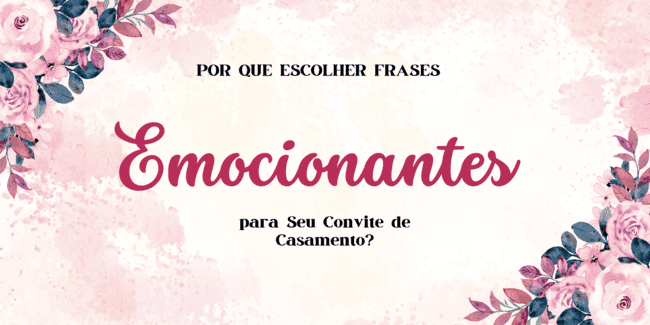 Frases Para Por No Convite de Casamento