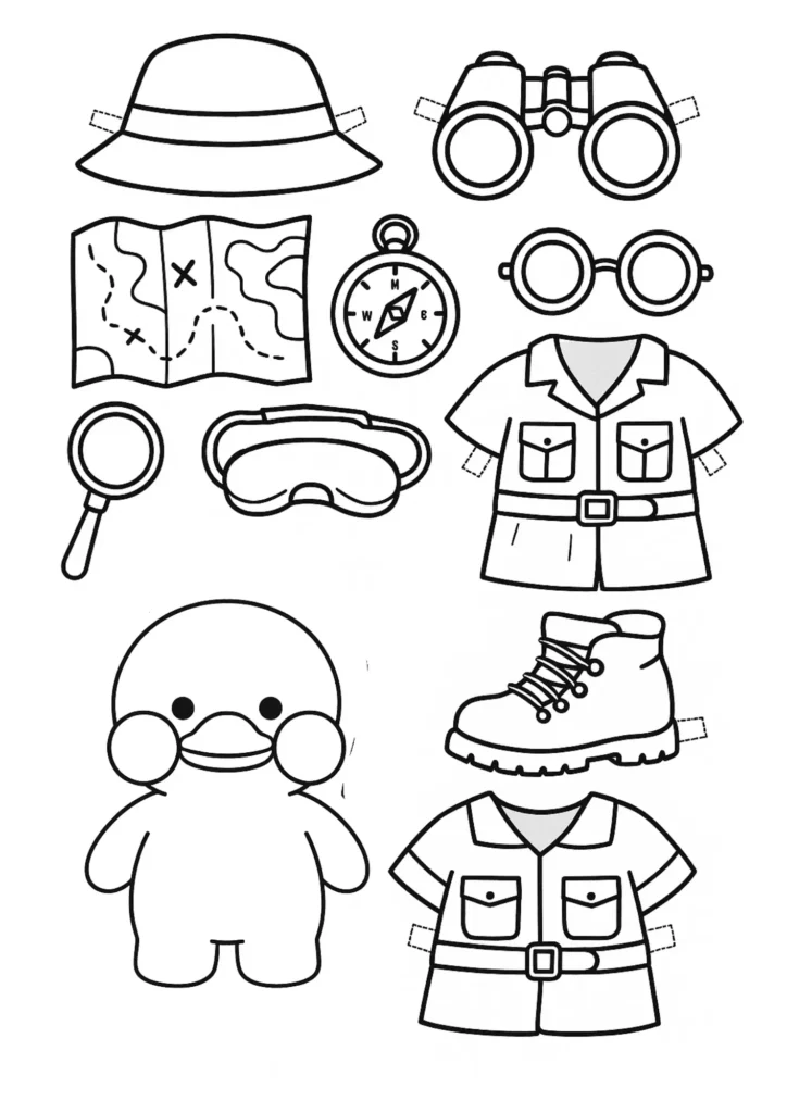 Paper Duck o Explorador do mundo