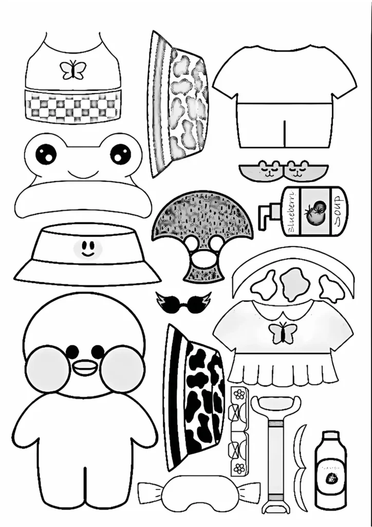 Paper Duck Roupinhas Casuais
