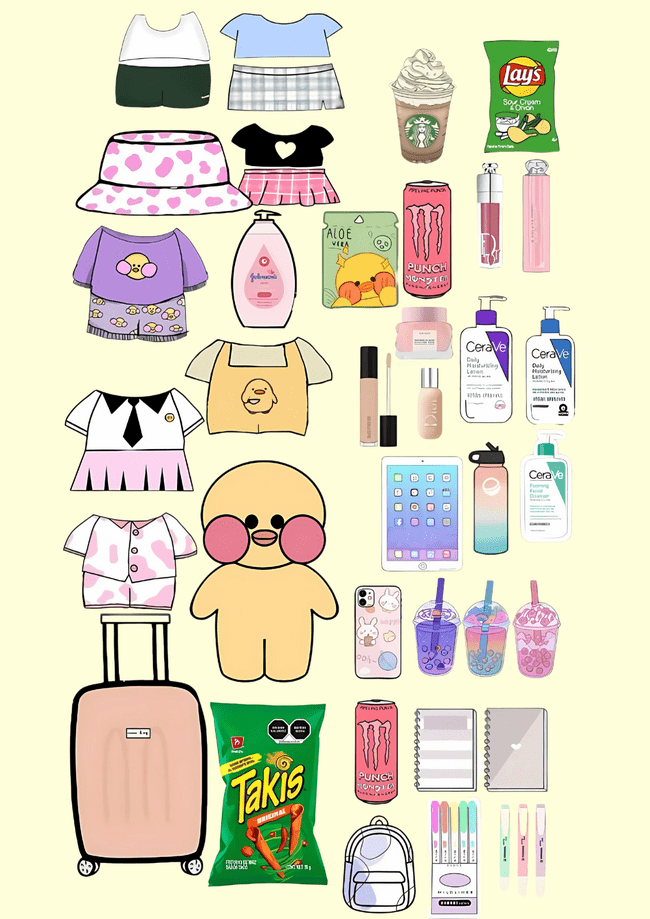 eans, camisetas e tênis modernos transformam o pato paper duck em um verdadeiro fashionista. Ideal para quem gosta de looks despojados e versáteis. Baixe o paper duck para imprimir pdf e inspire-se!