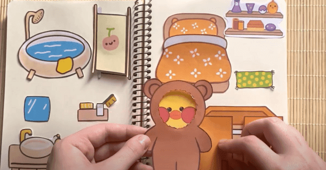 Paper Duck para Imprimir GRATIS