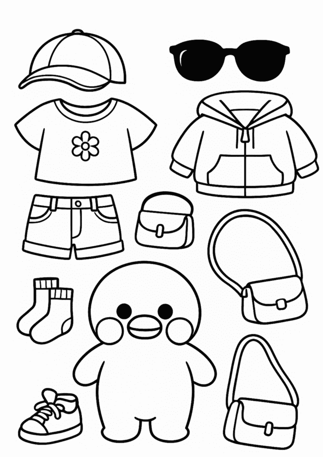 Que tal brincar de moda com seu paper duck ? Imprima e personalize suas roupas com nossos modelos exclusivos. O paper duck para imprimir pdf está pronto para download!