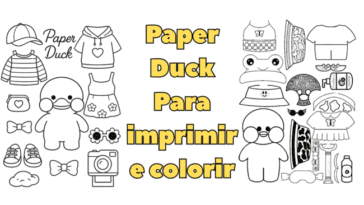 Transforme sua tarde em pura diversão com nossos paper duck para imprimir e colorir ! 🦆 Cada página é uma nova aventura, perfeita para criar looks únicos como paper duck pijama , paper duck roupas para imprimir e colorir , e muito mais. Baixe agora o paper duck para imprimir pdf e explore a criatividade!