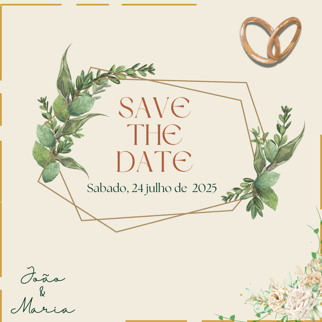 Nosso amor merece ser celebrado em grande estilo. A contagem regressiva começa agora!
