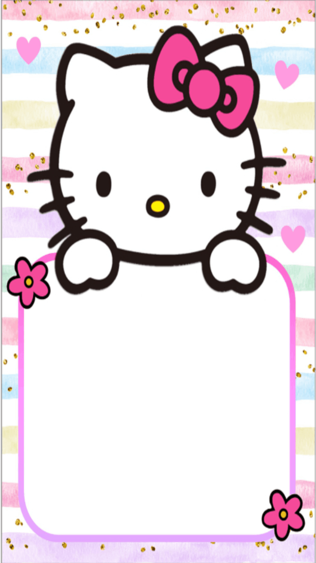 Convite Hello Kitty para Editar Grátis: 10 Modelos para Baixar 6 Micro View