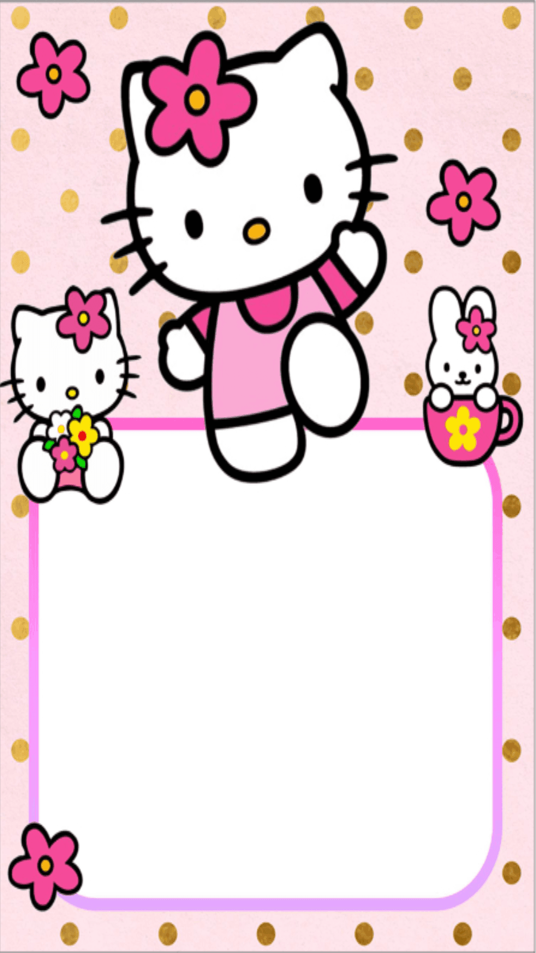 Convite Hello Kitty para Editar Grátis: 10 Modelos para Baixar 9 Micro View