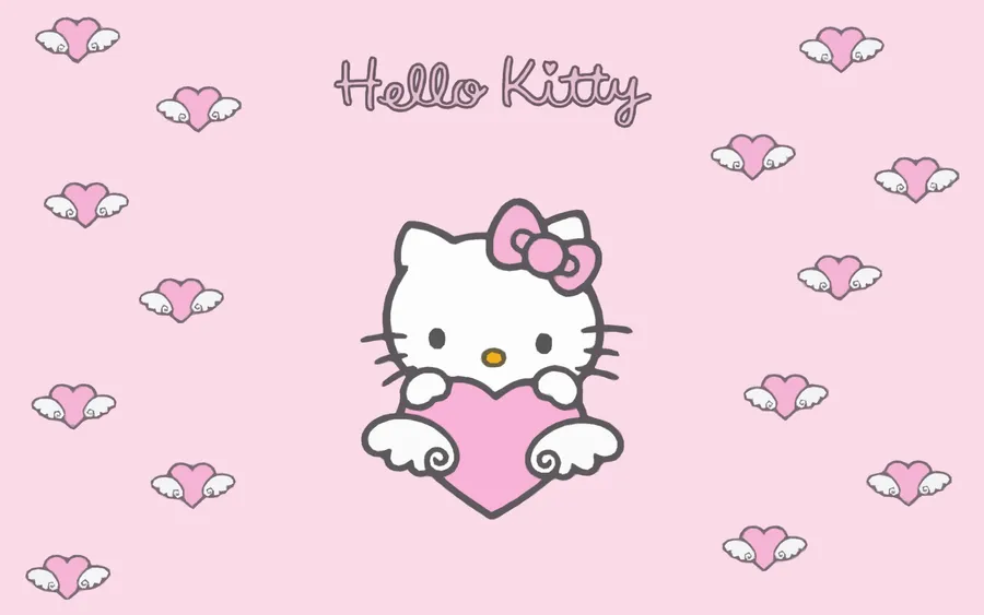 Convite Hello Kitty para Editar Grátis: 10 Modelos para Baixar 20 convite hello kitty para editar Bolo decorado Hello Kitty rosa e branco para aniversário